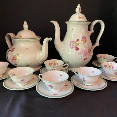 1930's Rosenthal Bahnhof Selb Germany Chippendale Tea Serving Set