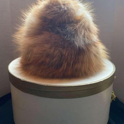 Women’s Vintage Fur Hat By Fur Flyers