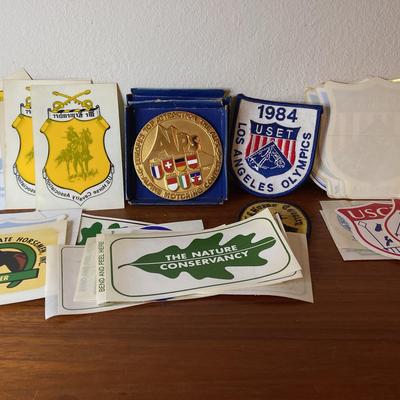 Vintage Patch, Medal, Stickers And Transfers 