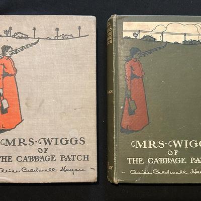 Two 1901 Mrs. Wiggs Of The Cabbage Patch Books