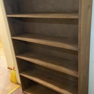 5 Shelf Wooden Bookshelf