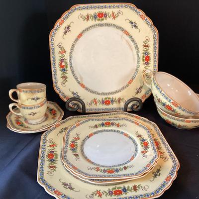 Service For Two: Wedgewood & Co. England Somerset