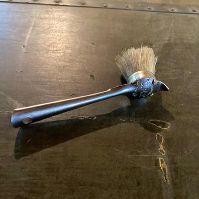 Rare 1940's Vintage Shoe Shine Brush And Can Opener 6" 