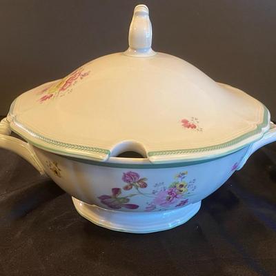 Rosenthal Chippendale German Porcelain Soup Tureen 1920-1949