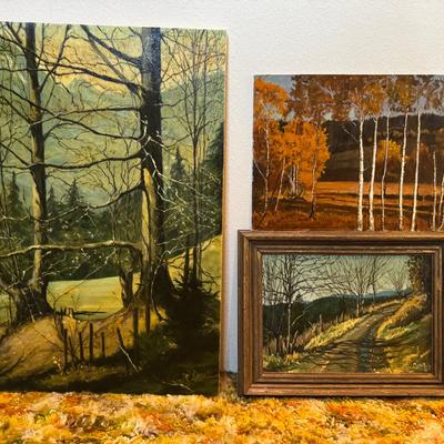 Pastoral Oil Paintings 