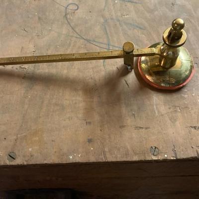Brass Circular Glass Cutter