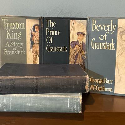 Vintage Graustark Hardcover Book Collection By George Barr McCutcheon Early 1900s