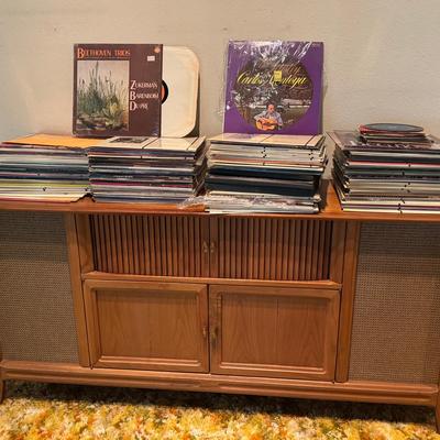 Mid Century Curtis Mathes Teak Record Player