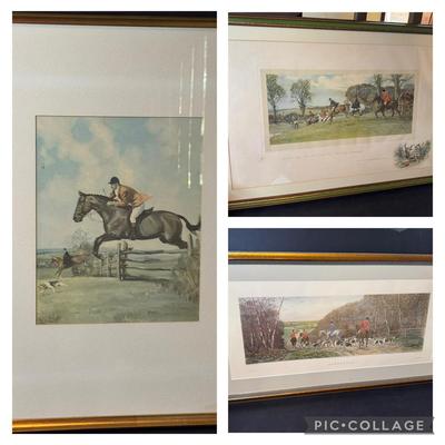Framed Equestrian Prints