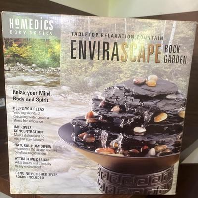 Envirascape Table Top Fountain By Homedics
