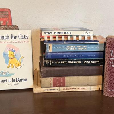 Vintage French And German Language Books