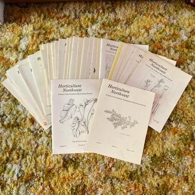 Vintage Horiculture Northwest Journals