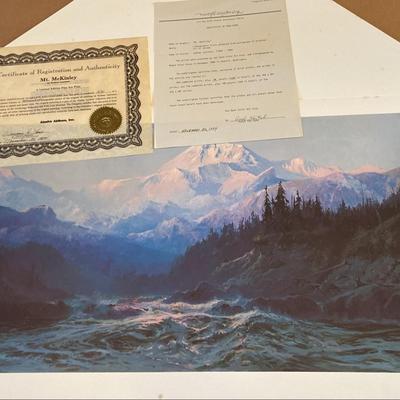Mt. McKinley By Sydney Laurence 1984  Ralph Van Dyke