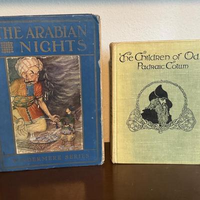 The Arabian Nights by Andrew Lang & The Children Of Odin by Padraic Colum