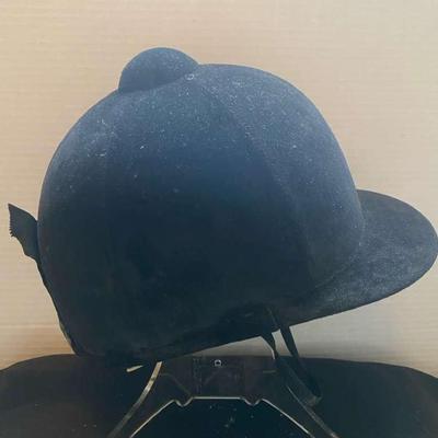 Vintage Equestrian Riding Helmet Made In England Size 7
