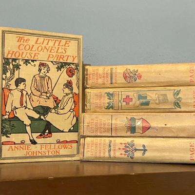 Vintage Early 1900s Annie Fellows Johnston Little Colonel Hardcover Books Lot 2