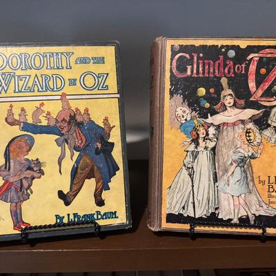 Dorothy And The Wizard In Oz & Glinda Of Oz Books
