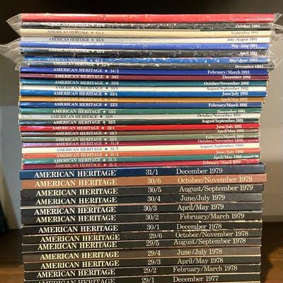 American Heritage Magazines, Paperbacks And Hardcovers 1977-92