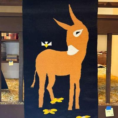 28” X 50” Donkey Wall Hanging Tapestry