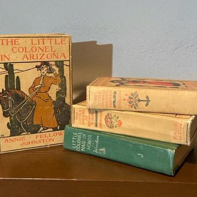 Vintage Early 1900s Annie Fellows Johnston Little Colonel Hardcover Books Lot 4