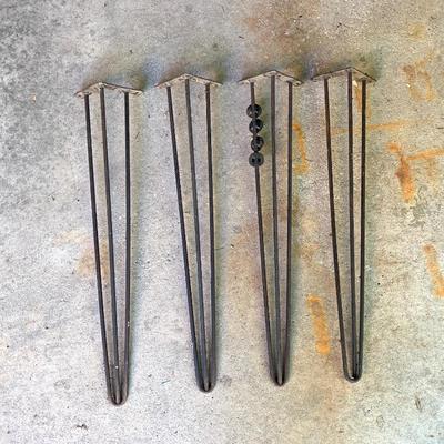 Set of hair pin legs, one will need a spot weld.