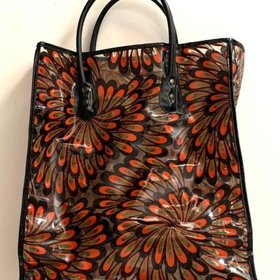 Sale Photo Thumbnail #31: Vtg. plastic pop art bag