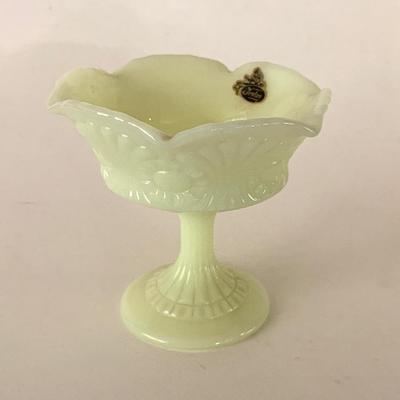 Sale Photo Thumbnail #21: Vtg. Fenton 5 " uranium compote
