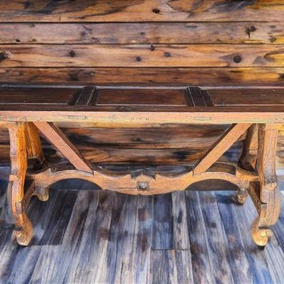 A Charming Hand Crafted Wooden Table 