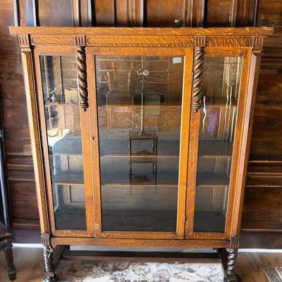 Antique Display Cabinet 