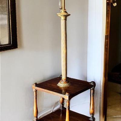 Three-Tier Attached Table Lamp
