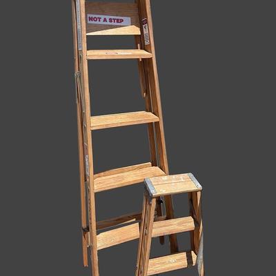 “Werner” Wooden Stepladders 