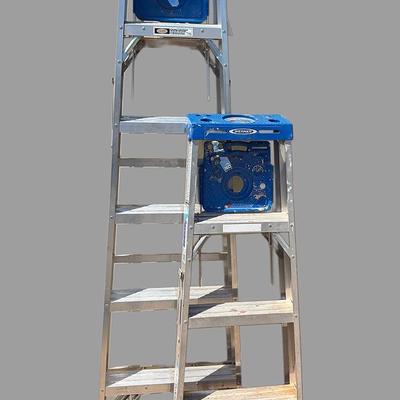 “Werner” Aluminum Stepladders