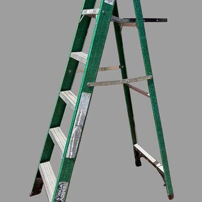 “Gorilla Ladders” fiberglass ladder