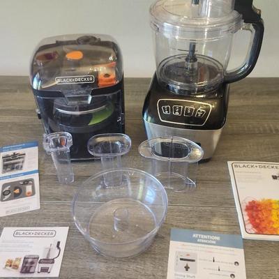 Black And Decker Food Processor With Storage 
