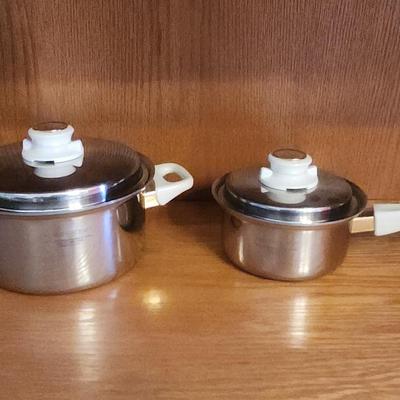 Health Craft Pots - 5 Ply Nicromium Steel 