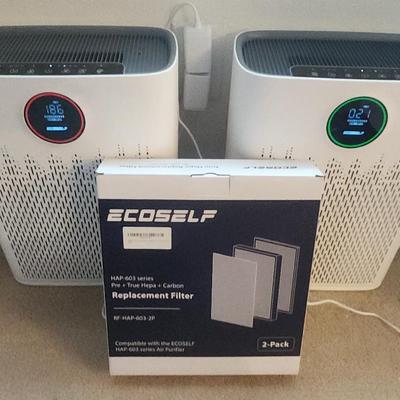 Ecoself Air Purifiers With New Filters