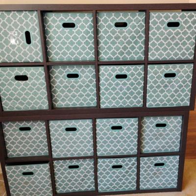 2 Storage Cubbies 