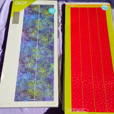Accuquilt Go! Fabric Cutting Die, Strip Cutters, 3.5" & 2"