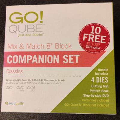 Accuquilt Go! Cube Companion Set 8" Block