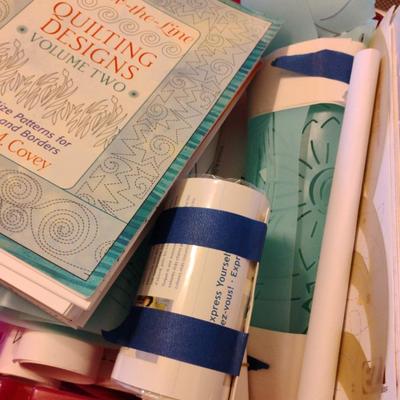Mystery Lot of Quilting Patterns & Stencils 