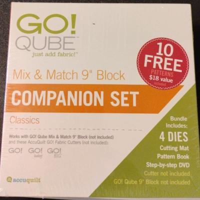 Accuquilt Go! Cube Companion Set 9" Block