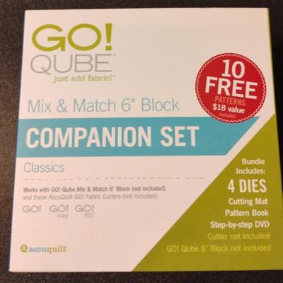Accuquilt Go! Cube Companion Set 6 " Block