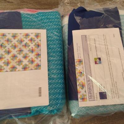 2 New 16-Patch X Quilting Kits