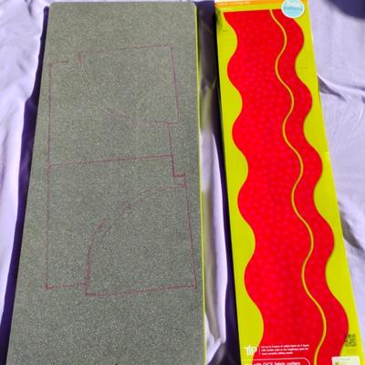 Accuquilt Go! Fabric Cutting Die, Rick Rack & Drunkard's Path