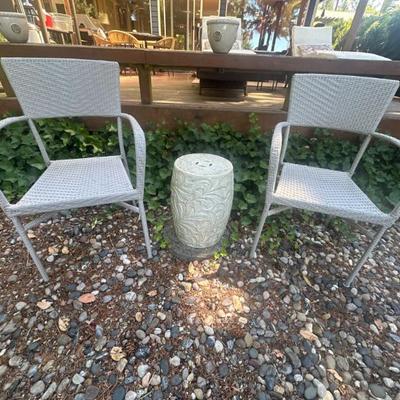 Patio chairs