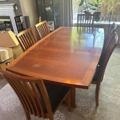 Dania dining table set - seats 6