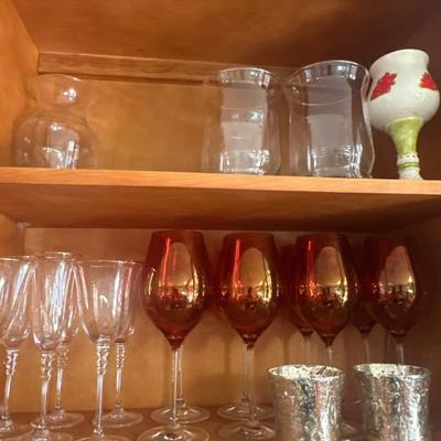 various glassware