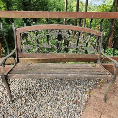 Outdoor bench