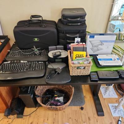 Keyboards, standing desk