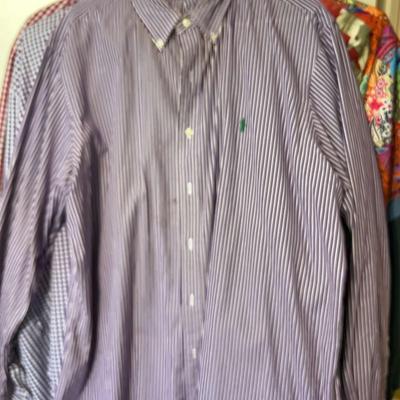 Men’s L-XXL Shirt Collection Featuring Ralph Lauren, Salt Life, & Drake